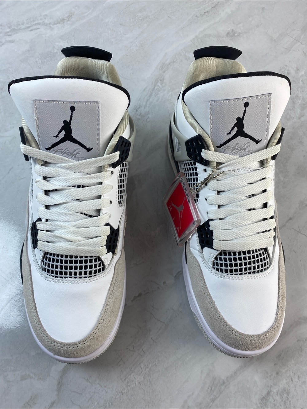 Jordan Men’s Sneakers in White, Black, Cream